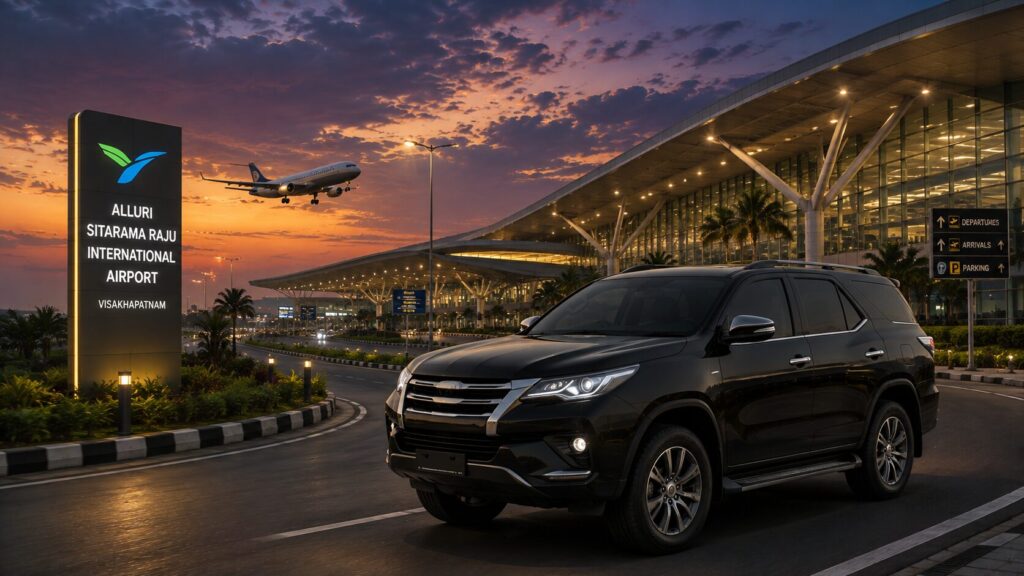 Airport pickup at Visakhapatnam
