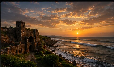 Kalingapatnam coast, Srikakulam