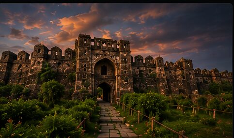 Mandasa fort and temple, Srikakulam