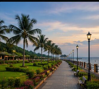 Tenneti Park on Beach Road, Visakhapatnam